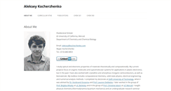 Desktop Screenshot of kocherzhenko.com